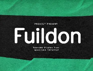 Fuildon font