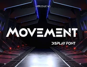 Movement font