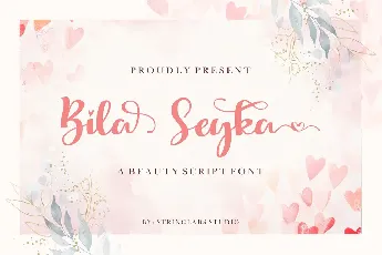 Bila Seyka font