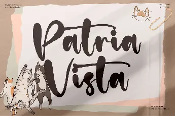 Patria Vista font