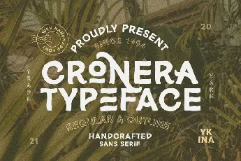 Cronera font