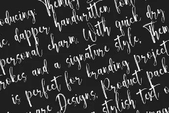 Themify Brush font