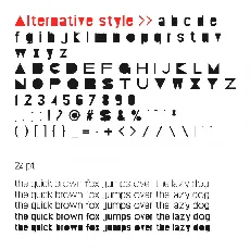 EXCÃ©NTRICA Display font