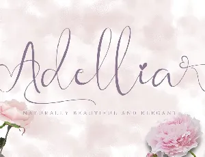 Adellia font