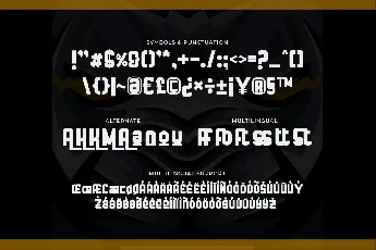 Hugeboss font