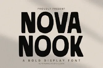 Nova Nook font