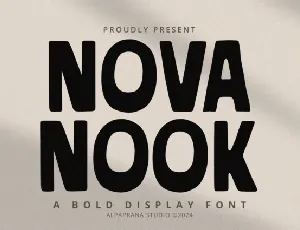 Nova Nook font