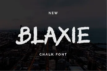 BLAXIE font