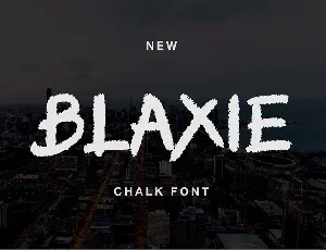 BLAXIE font