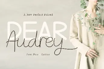 Dear Audrey font