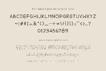 Dear Audrey font