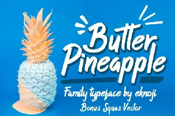 Butter Pineapple font