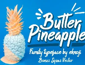 Butter Pineapple font