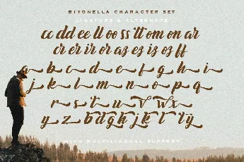 Biyonella font