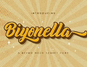 Biyonella font