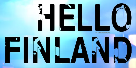 Hello Finland font