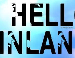 Hello Finland font