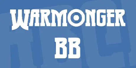 Warmonger BB font