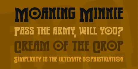 Warmonger BB font