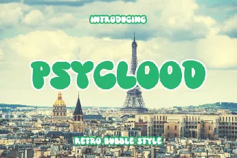 Psyclood Display font