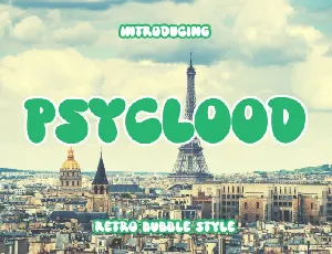 Psyclood Display font