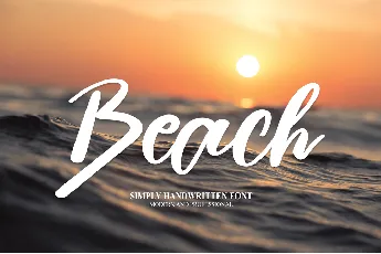 Beach font