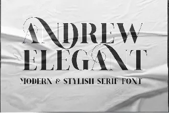 Andrew Elegant font