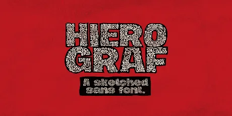 Hierograf font