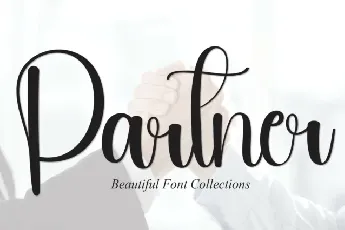 Partner Script Typeface font