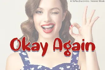 Okay Again font