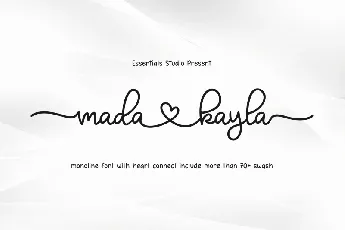 Mada Kayla font