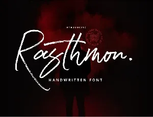 Rasthmon font