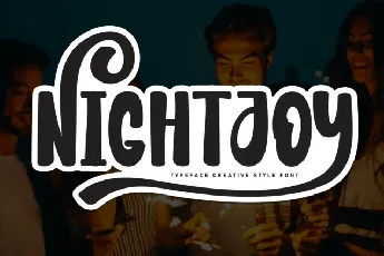 Nightjoy Display font