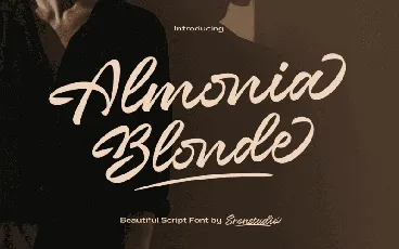 Almonia Blonde font