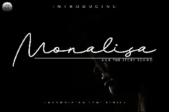 Monalisa Signature font