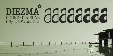 Diezma Rd font