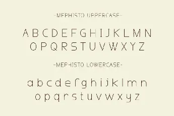 Mephisto font