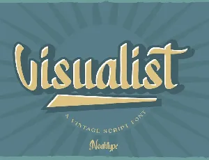 Visualist font