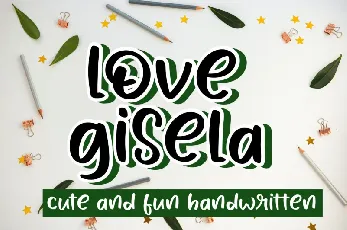 Love Gisela font