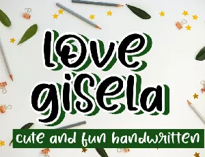 Love Gisela font