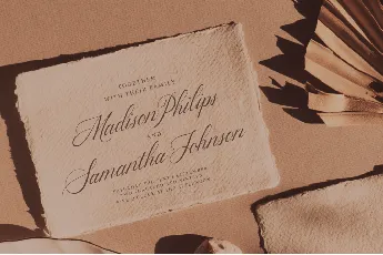 Hello Bride Calligraphy font