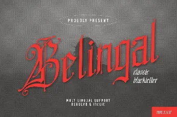 Belingal font