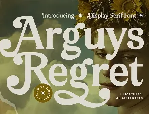 Arguys Regret font