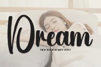 Dream Script font