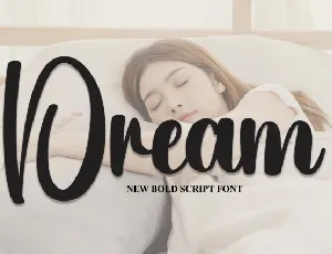 Dream Script font