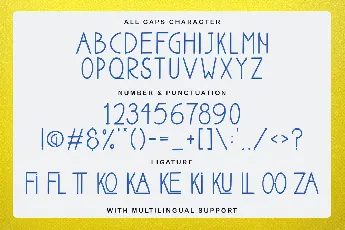 Zamoretta font