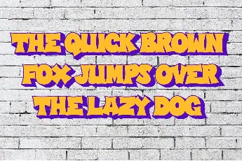 Graffiti Skater - Demo Version font