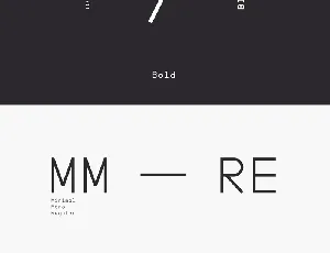 Minimal Mono font