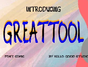 Greattool font