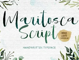 Maritosca font